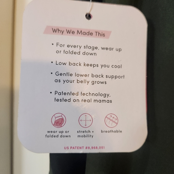 Maternity Active Jogger with Crossover Panel-Isabel Maternity - Picture 4 of 5